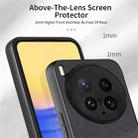 For vivo X200 Ultra Vintage Leather PC Back Cover Phone Case(Black) - 2