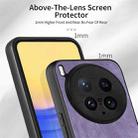 For vivo X200 Ultra Vintage Leather PC Back Cover Phone Case(Purple) - 2