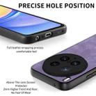 For vivo X200 Ultra Vintage Leather PC Back Cover Phone Case(Purple) - 3