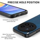 For vivo X200 Ultra Vintage Leather PC Back Cover Phone Case(Blue) - 3