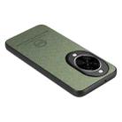 For Huawei nova 14 Twill Fabric Leather Skin Back Phone Case(Green) - 3