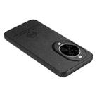For Huawei nova 14 Twill Fabric Leather Skin Back Phone Case(Black) - 3