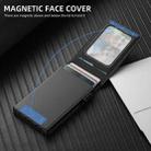 For Google Pixel 9 Suteni H19 Litchi Grain 2-in-1 Removable Card Box Back Phone Case(Black) - 3