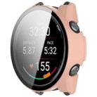 For Garmin Forerunner 970 Tempered Film Integrated PC Watch Protective Case(Cherry Pink) - 2