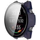 For Garmin Forerunner 970 Tempered Film Integrated PC Watch Protective Case(Ink Blue) - 2