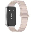 For Huawei Band 10 / 9 / 8 Magnetic Two Color Silicone Watch Band(Starlight) - 2
