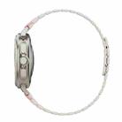 For Samsung Galaxy Watch Ultra 47mm Magnetic Two Color Silicone Watch Band(Pink Starlight) - 3