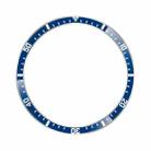For Xiaomi Watch S4 Sport / S4 / S3 Smart Watch Aluminum Alloy Bezel Watch Ring(Blue White) - 1