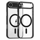 For iPhone 17 Air Metal Eyes Lens Ring MagSafe Anti-drop Phone Case(Black) - 1