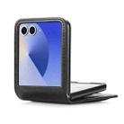 For Samsung Galaxy Z Flip7  5G Vertical Flip Card Slot Leather Phone Case(Black) - 3