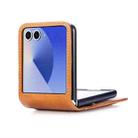 For Samsung Galaxy Z Flip7  5G Vertical Flip Card Slot Leather Phone Case(Brown) - 3
