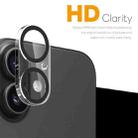 For iPhone 17 2pcs NORTHJO Camera Lens Protector 3D Night Shot Tempered Glass Film(Black) - 2