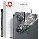 For Honor 400 Lite Global 2pcs NORTHJO Camera Lens Protector 3D HD Tempered Glass Film(Clear) - 1