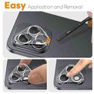 For Honor 400 Lite Global 2pcs NORTHJO Camera Lens Protector 3D HD Tempered Glass Film(Clear) - 3
