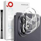 For Honor 400 Global 156.5mm 2pcs NORTHJO Camera Lens Protector 3D HD Tempered Glass Film(Clear) - 1