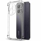 For Honor 400 Global 156.5mm NORTHJO 2 in 1 TPU Airbag Shockproof Phone Case with Screen Film(Clear) - 2