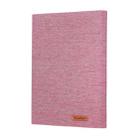 For 7-8 inch  Fabric Texture Horizontal Flip Leather Universal Tablet Case(Pink) - 2