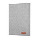 For 10-11 inch Fabric Texture Horizontal Flip Leather Universal Tablet Case(Grey) - 2