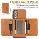 For Samsung Galaxy S25 Edge 5G Kalebol Strong Magnetic MagSafe Tri-Fold Wallet Leather Phone Case(Brown) - 3