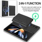 For Samsung Galaxy Z Fold7 Kalebol Strong Magnetic MagSafe Tri-Fold Wallet Leather Phone Case(Black) - 3