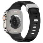 For Apple Watch 46mm / 49mm / 45mm / 44mm Explorer Silicone Watch Band(Black) - 2