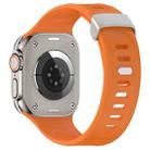 For Apple Watch 46mm / 49mm / 45mm / 44mm Explorer Silicone Watch Band(Orange) - 2