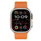 For Apple Watch 46mm / 49mm / 45mm / 44mm Explorer Silicone Watch Band(Orange) - 3