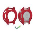 For OPPO Watch X2 Mini Silicone Watch Protective Case(Red) - 3