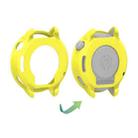 For OPPO Watch X2 Mini Silicone Watch Protective Case(Yellow) - 3