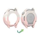 For OPPO Watch X2 Mini Silicone Watch Protective Case(Starlight+Pink) - 3