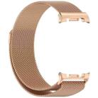 For Samsung Galaxy Watch 8 40 / 44mm Milanese Loop Magnetic Metal Watch Band(Rose Gold) - 3
