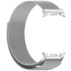 For Samsung Galaxy Watch 8 40 / 44mm Milanese Loop Magnetic Metal Watch Band(Silver) - 3