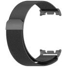For Samsung Galaxy Watch 8 40 / 44mm Milanese Loop Magnetic Metal Watch Band(Titanium Gun Metal) - 2