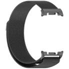 For Samsung Galaxy Watch 8 40 / 44mm Milanese Loop Magnetic Metal Watch Band(Titanium Gun Metal) - 3