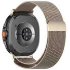 For Samsung Galaxy Watch 8 40 / 44mm Milanese Loop Magnetic Metal Watch Band(Starlight) - 1