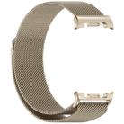 For Samsung Galaxy Watch 8 40 / 44mm Milanese Loop Magnetic Metal Watch Band(Starlight) - 3
