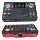 C100 Pro For Streaming / Recording 5 Sound Effects Portable Live Sound Card Audio Mixer(Black) - 1