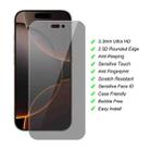 For iPhone 16 Pro Max JUNSUNMAY 25pcs Privacy Screen Protector Tempered Glass Film - 2