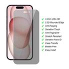 For iPhone 15 Plus JUNSUNMAY 25pcs Privacy Screen Protector Tempered Glass Film - 2