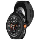 For Samsung Galaxy Watch 8 Classic / Ultra 2  Hollow Armor Protector TPU Watch Protective Case(Black) - 2