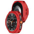 For Samsung Galaxy Watch 8 Classic / Ultra 2  Hollow Armor Protector TPU Watch Protective Case(Red) - 2