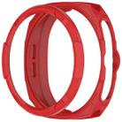 For Samsung Galaxy Watch 8 Classic / Ultra 2  Hollow Armor Protector TPU Watch Protective Case(Red) - 3