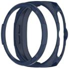 For Samsung Galaxy Watch 8 Classic / Ultra 2  Hollow Armor Protector TPU Watch Protective Case(Midnight Blue) - 3