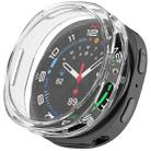 For Samsung Galaxy Watch 8 44mm All Coverage Electroplated TPU Watch Protective Case(Transparent) - 1