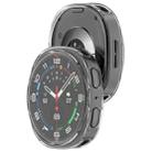 For Samsung Galaxy Watch 8 44mm All Coverage Electroplated TPU Watch Protective Case(Transparent) - 3