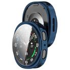 For Samsung Galaxy Watch 8 44mm All Coverage Electroplated TPU Watch Protective Case(Coastal Blue) - 3