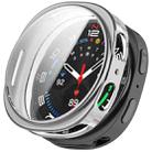 For Samsung Galaxy Watch 8 40mm All Coverage Electroplated TPU Watch Protective Case(Silver) - 1