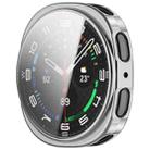 For Samsung Galaxy Watch 8 40mm All Coverage Electroplated TPU Watch Protective Case(Silver) - 2