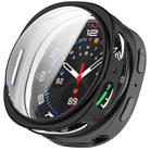 For Samsung Galaxy Watch 8 40mm All Coverage Electroplated TPU Watch Protective Case(Black) - 1