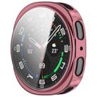 For Samsung Galaxy Watch 8 40mm All Coverage Electroplated TPU Watch Protective Case(Pink) - 2